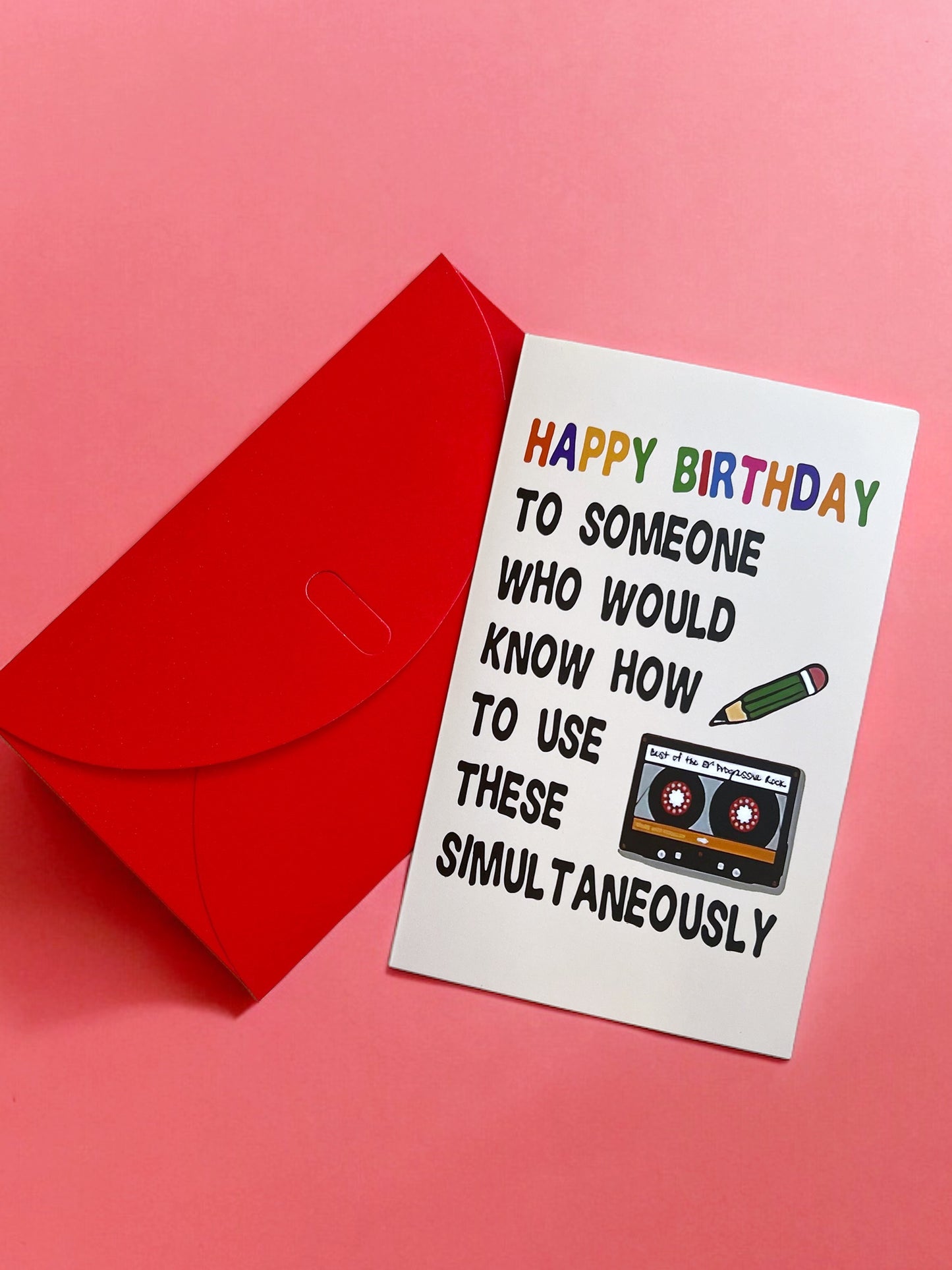 Mixtape Birthday Card