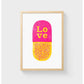 Love Pill A4 POSTER