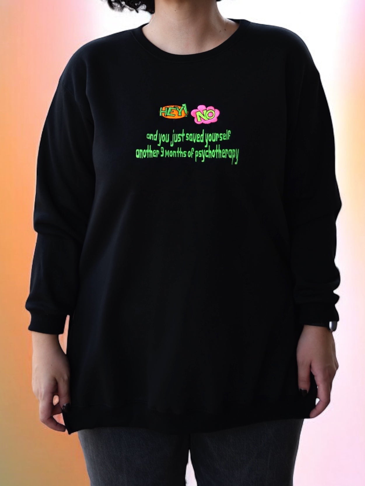 MESSAGE SWEATSHIRT