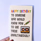 Mixtape Birthday Card